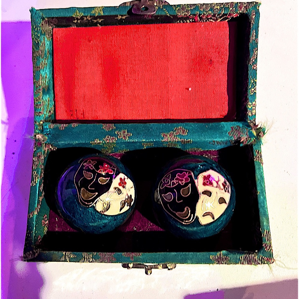 Vintage Baoding Balls Stress Relief Meditation Chime Music